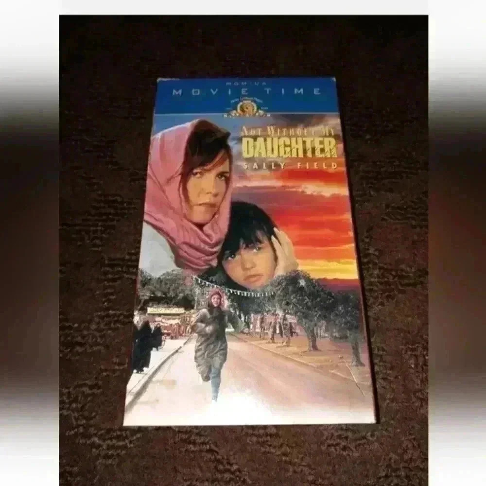 5/$25 Not Without My Daughter (VHS, 1991, Movie Time)